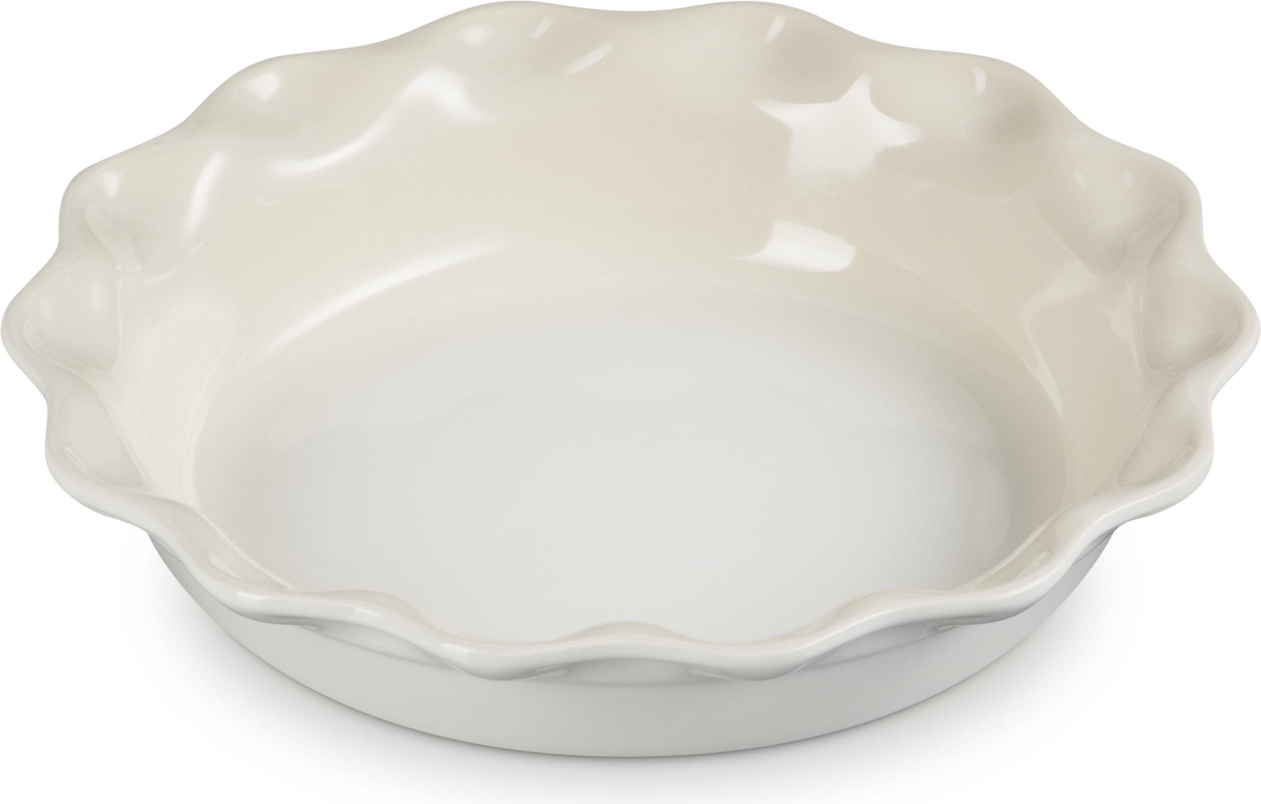 Forma do ciasta Le Creuset 23 cm beżowa