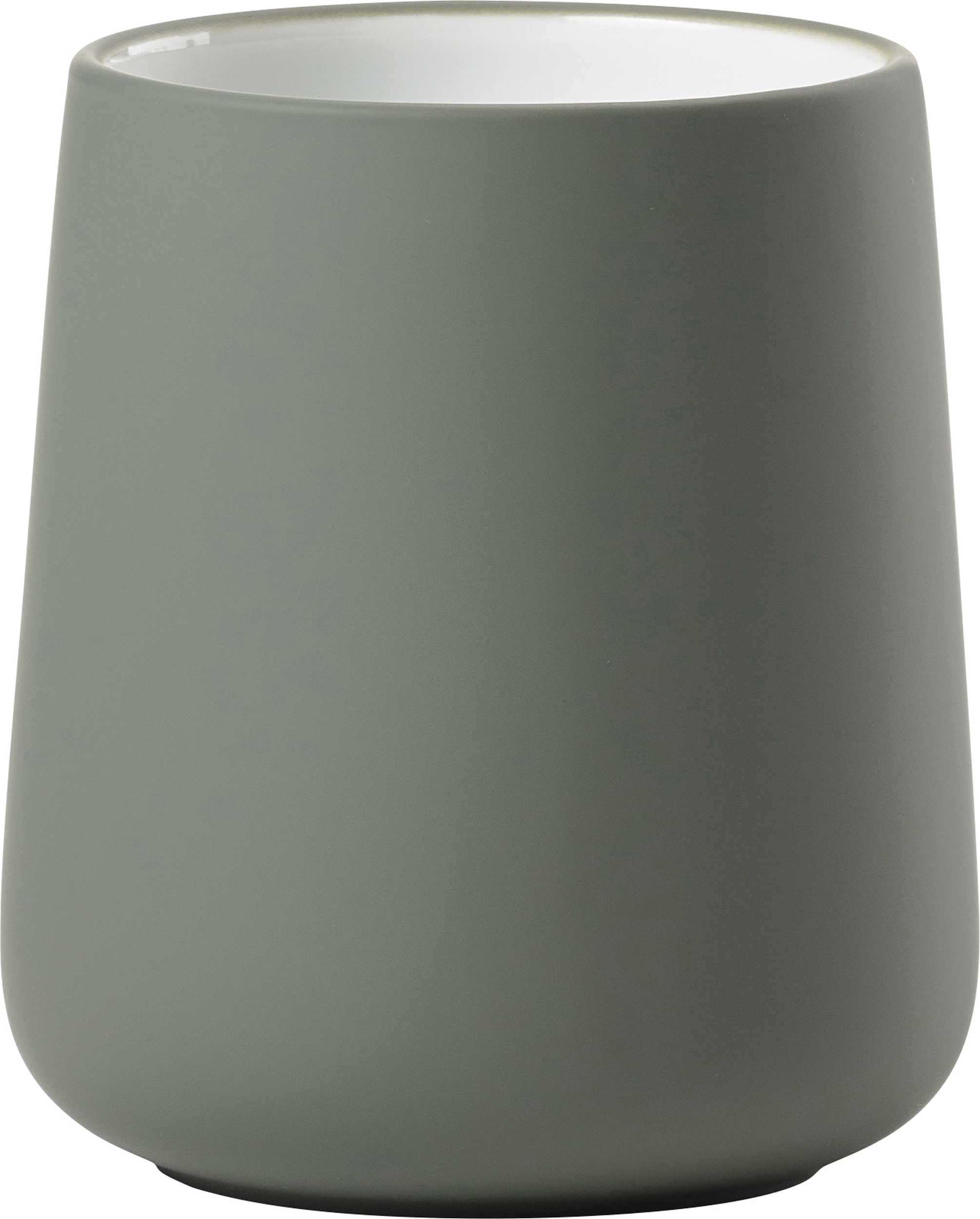 Kubek na szczoteczki do zębów Nova One oliwkowy