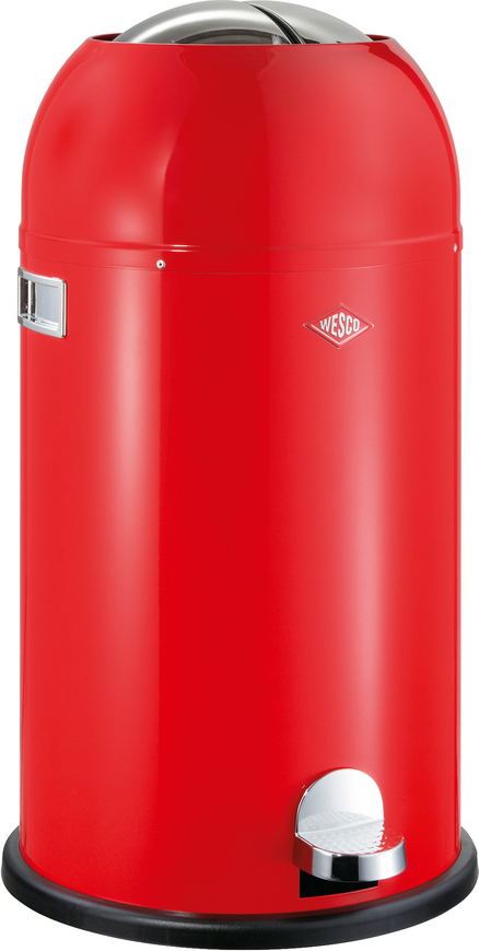 Kosz na śmieci KickMaster 33 l czerwony