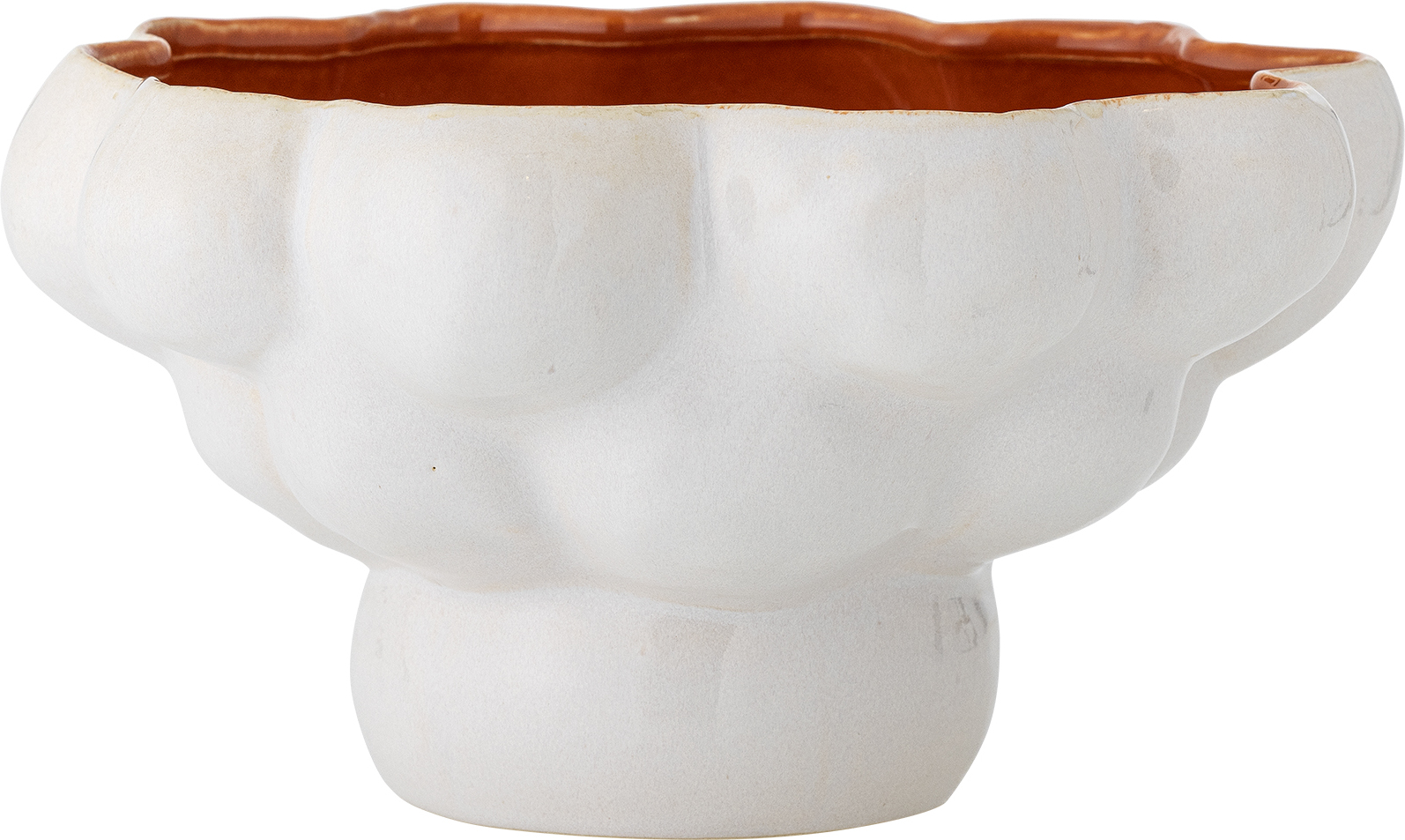 Misa dekoracyjna Valkyrie 15,5 cm biało-czerwona