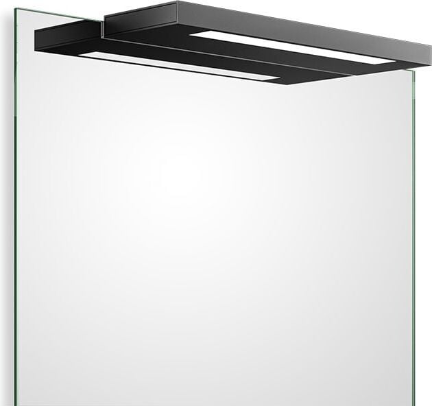 Lampa nad lustro Slim Clip On 34 cm czarny mat