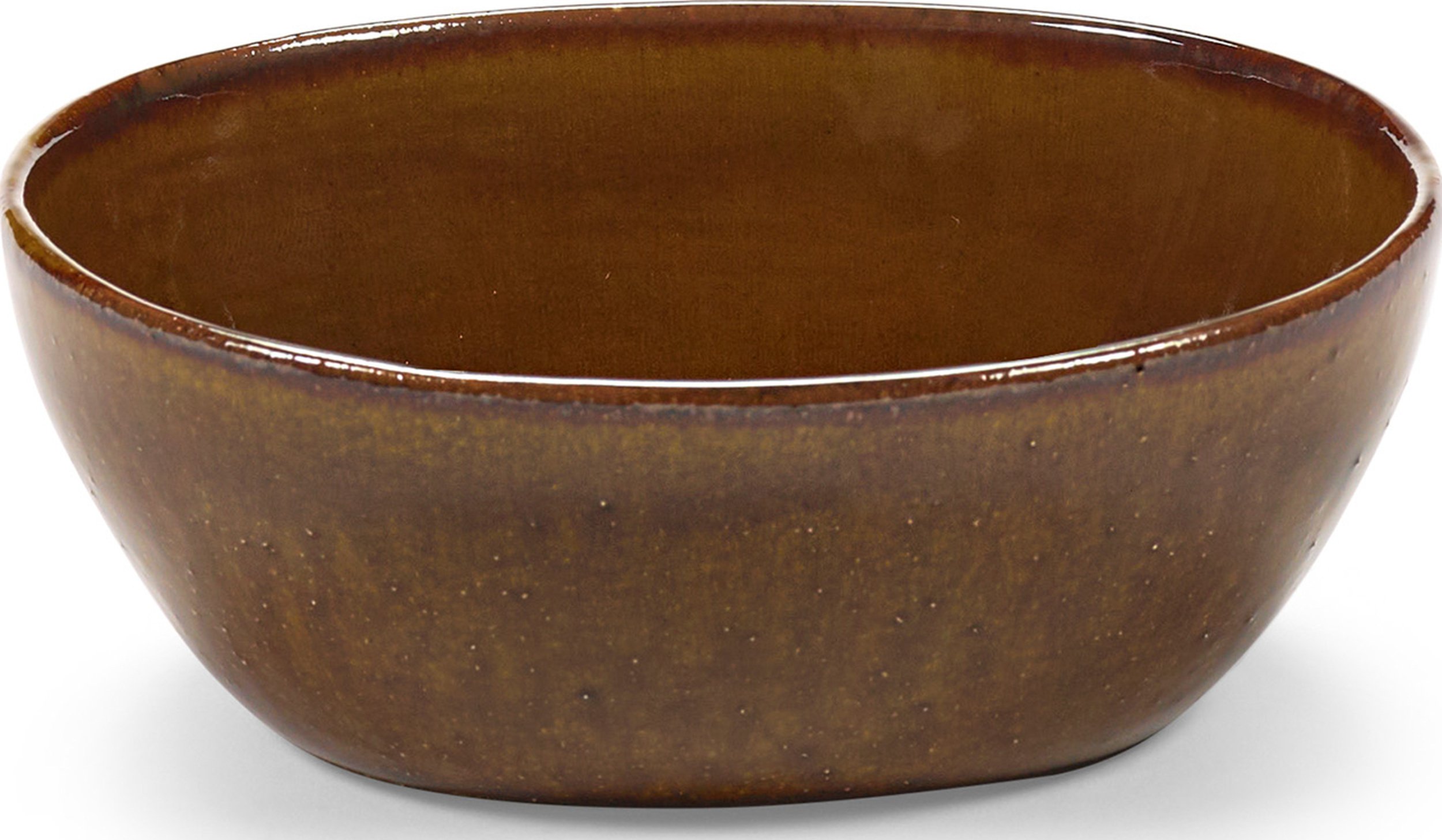 Miska Out of Lines 190 ml brązowa