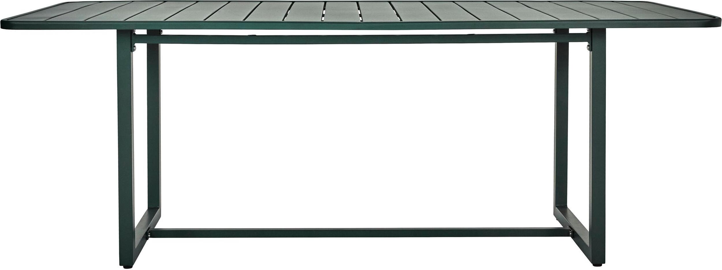 Stół ogrodowy Helo prostokątny 90 x 200 cm zielony