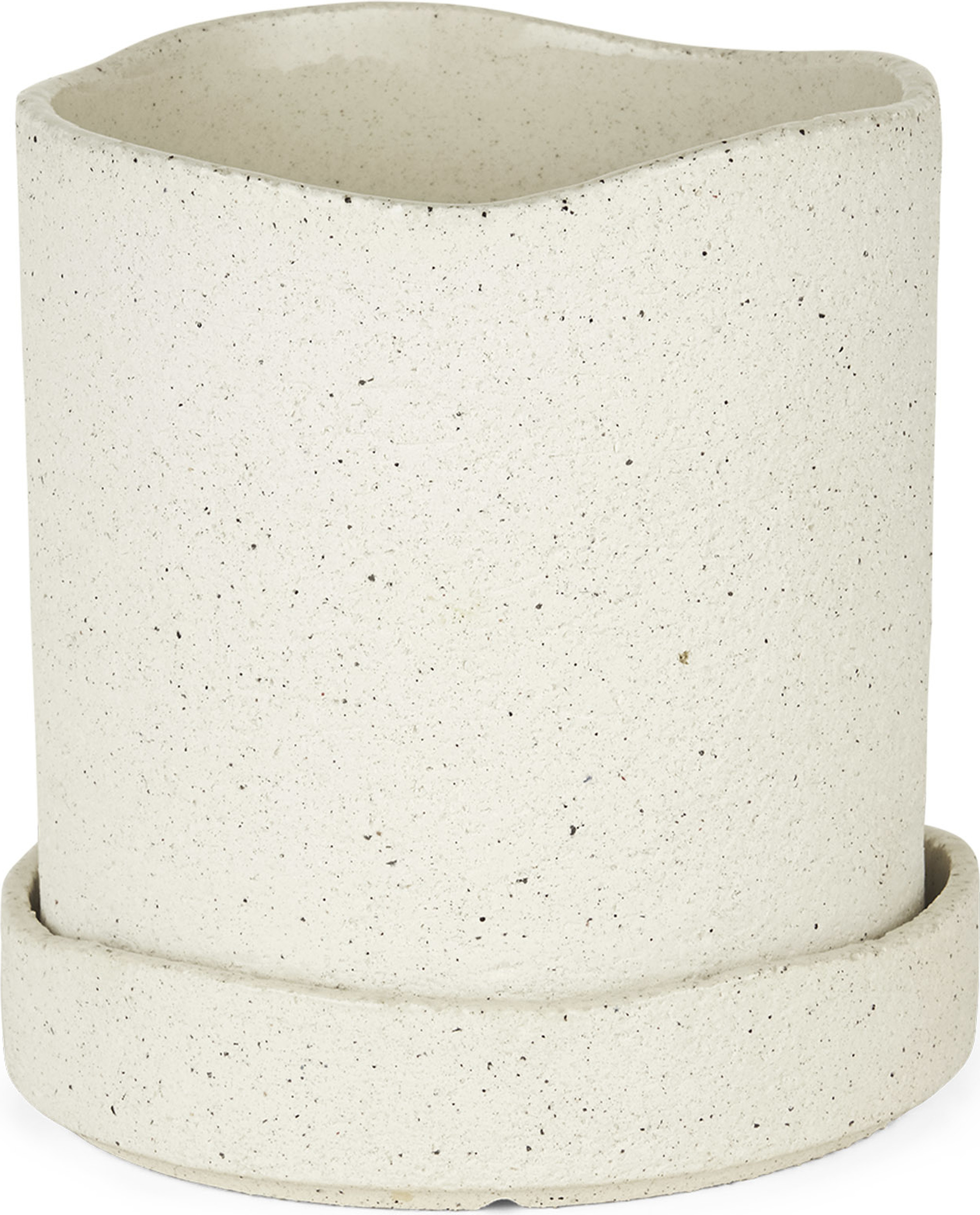 Osłonka na doniczkę Uneru 13 cm biała