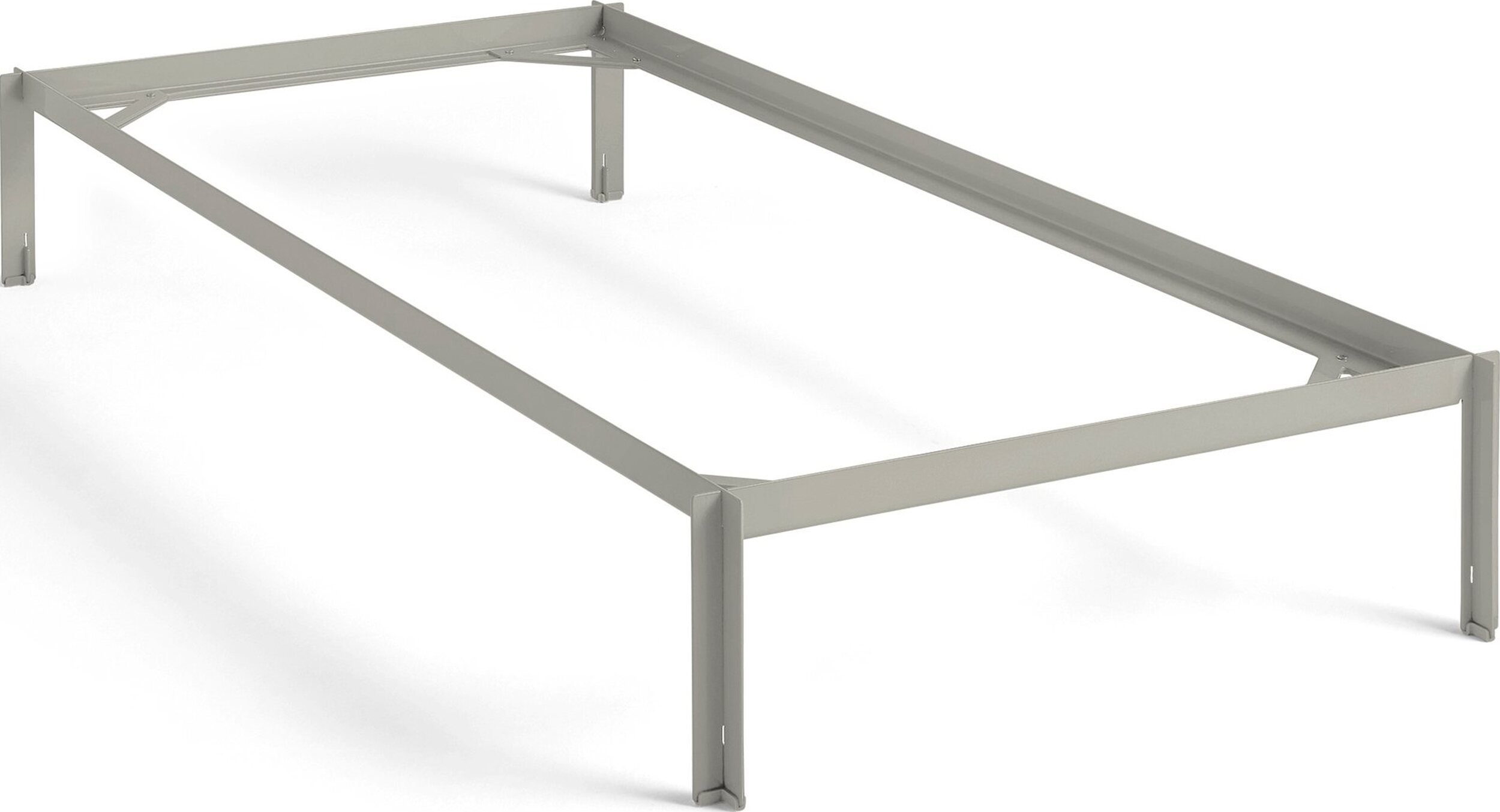 Rama łóżka Connect 90 x 200 cm ciepłoszara
