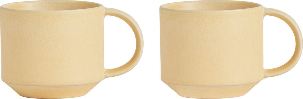 Kubki Yuka 270 ml żółte 2 szt.