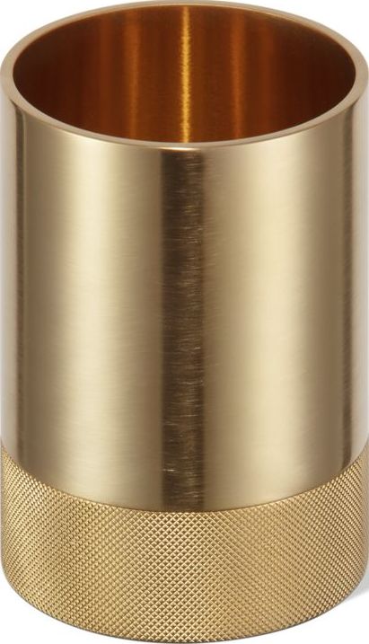 Kubek łazienkowy Club złoty mat