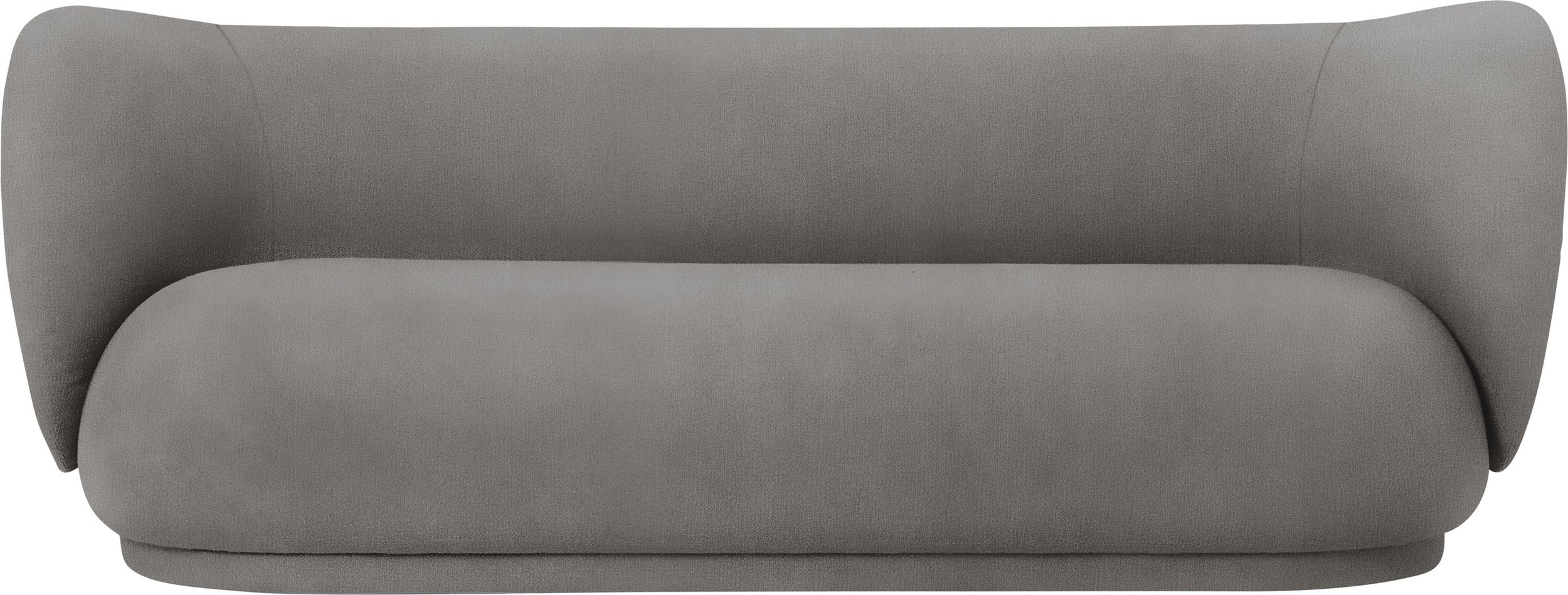 Sofa trzyosobowa Rico Brushed ciepłoszara