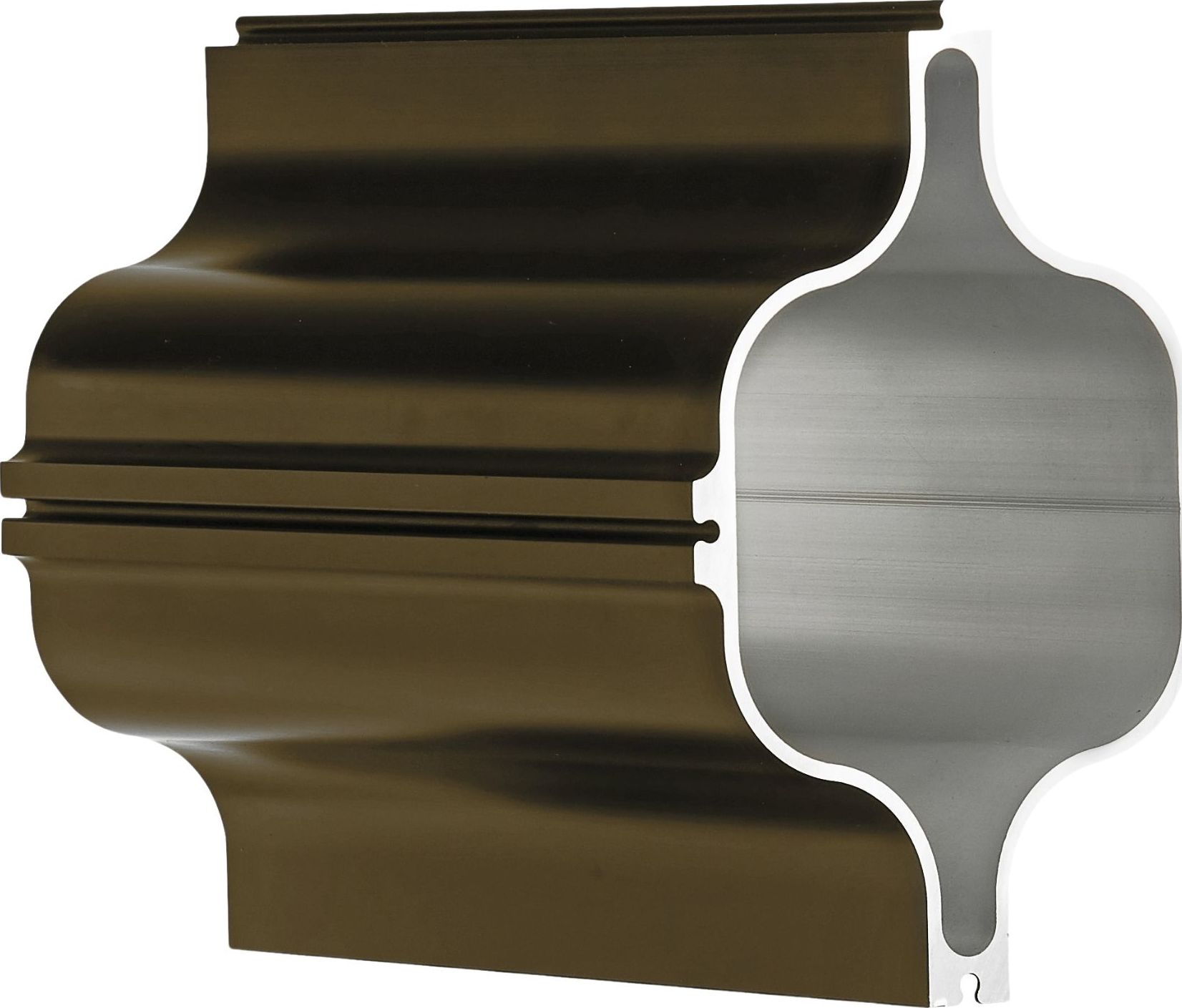 Stojak na wino Slide brązowy