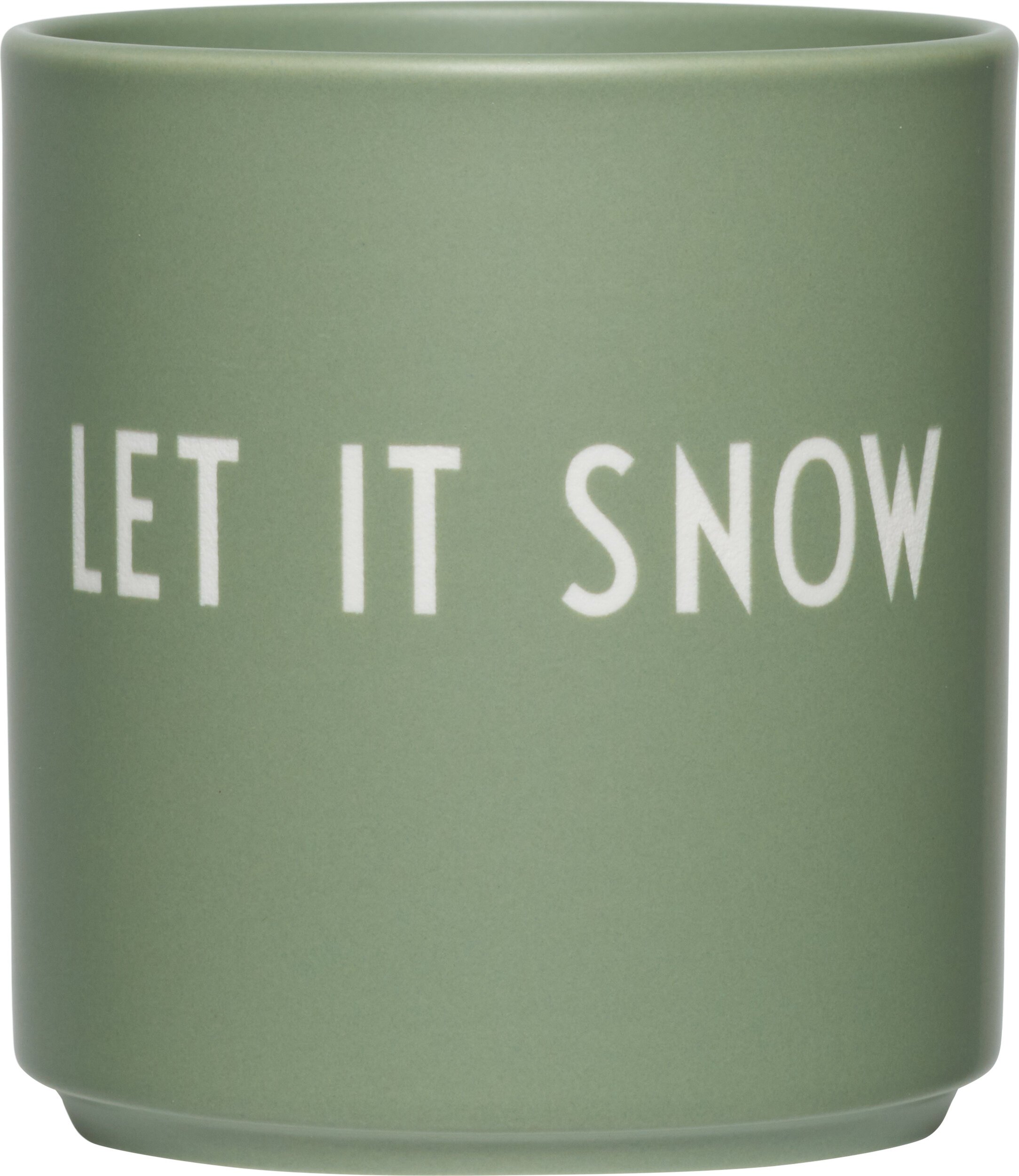 Kubek Favourite Xmas Let It Snow zielony