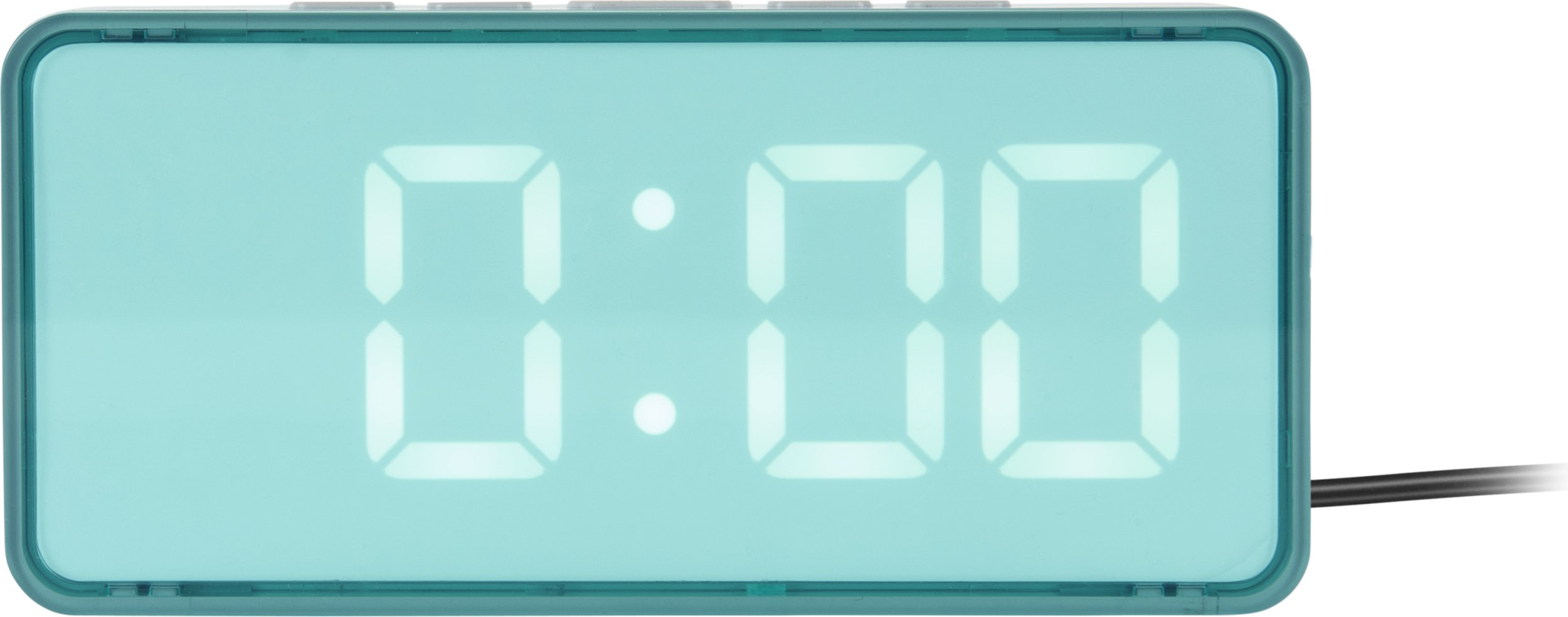 Budzik Audaz błękitny