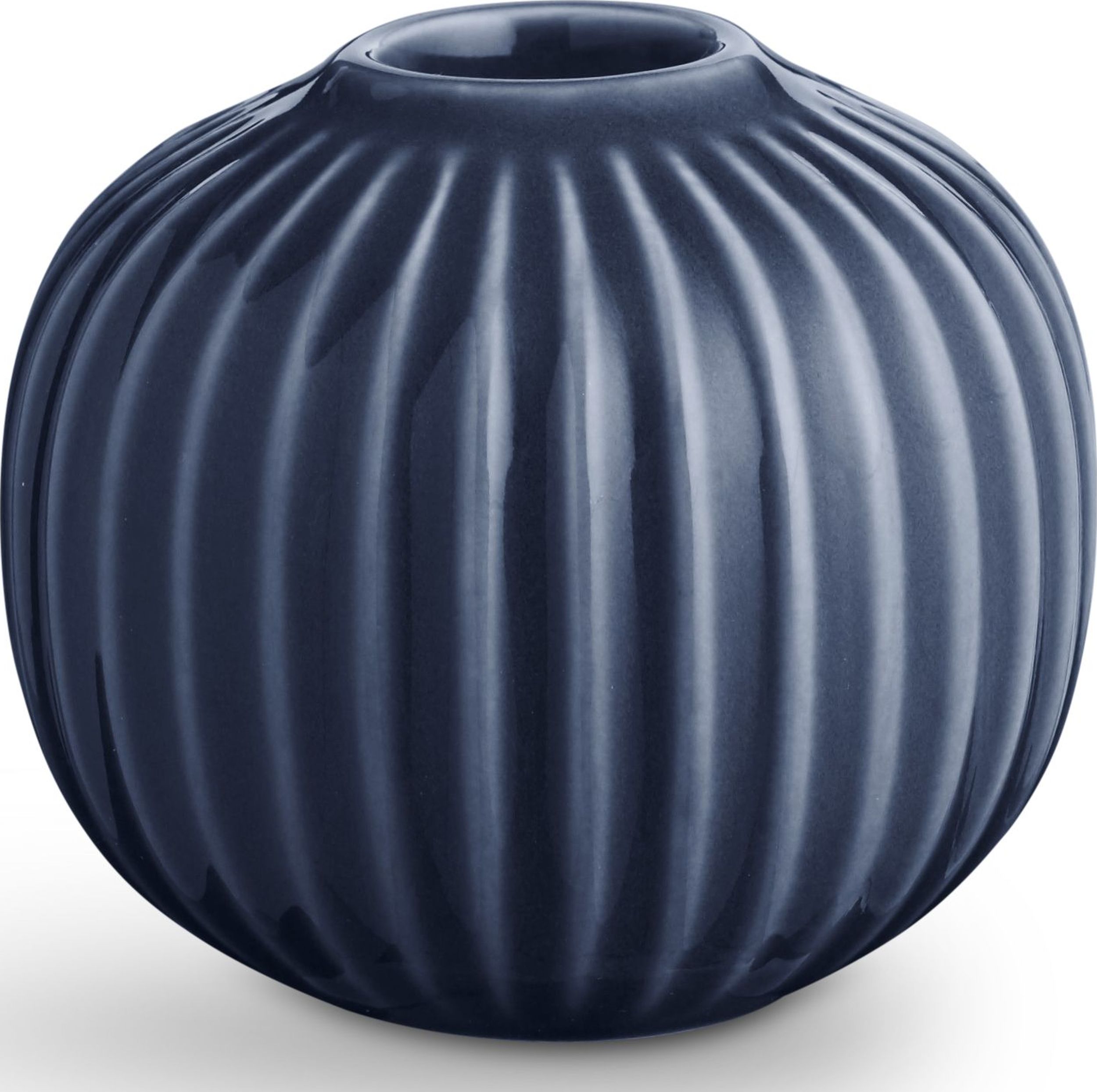 Świecznik Hammershøi 7,5 cm indygo