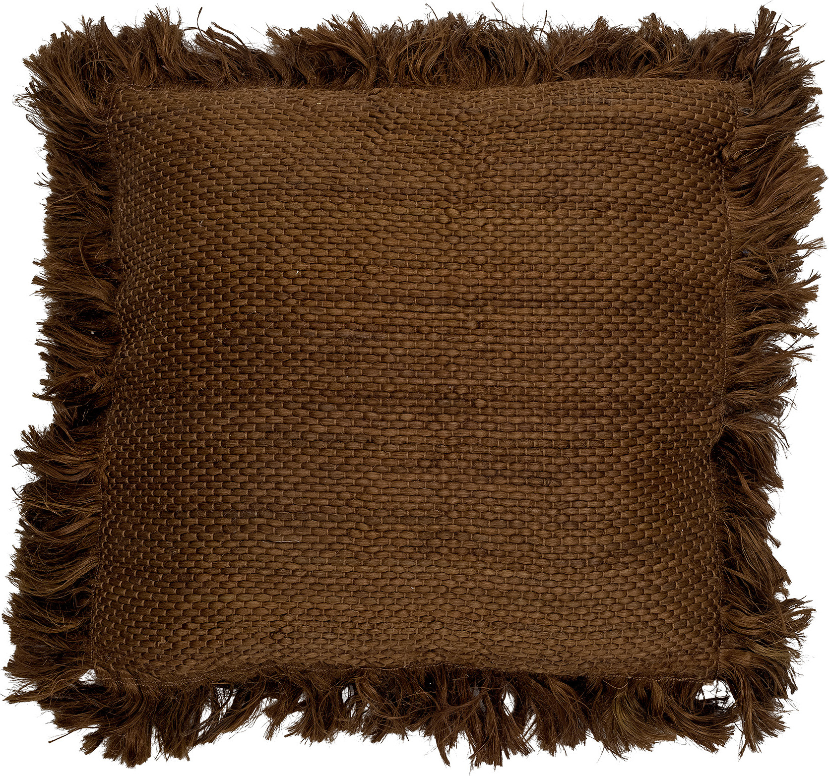 Poduszka dekoracyjna Enola 50 cm brązowa