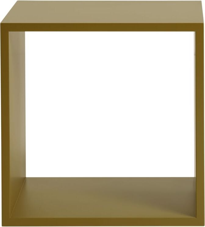 Półka modułowa Stacked otwarta M brązowozielona