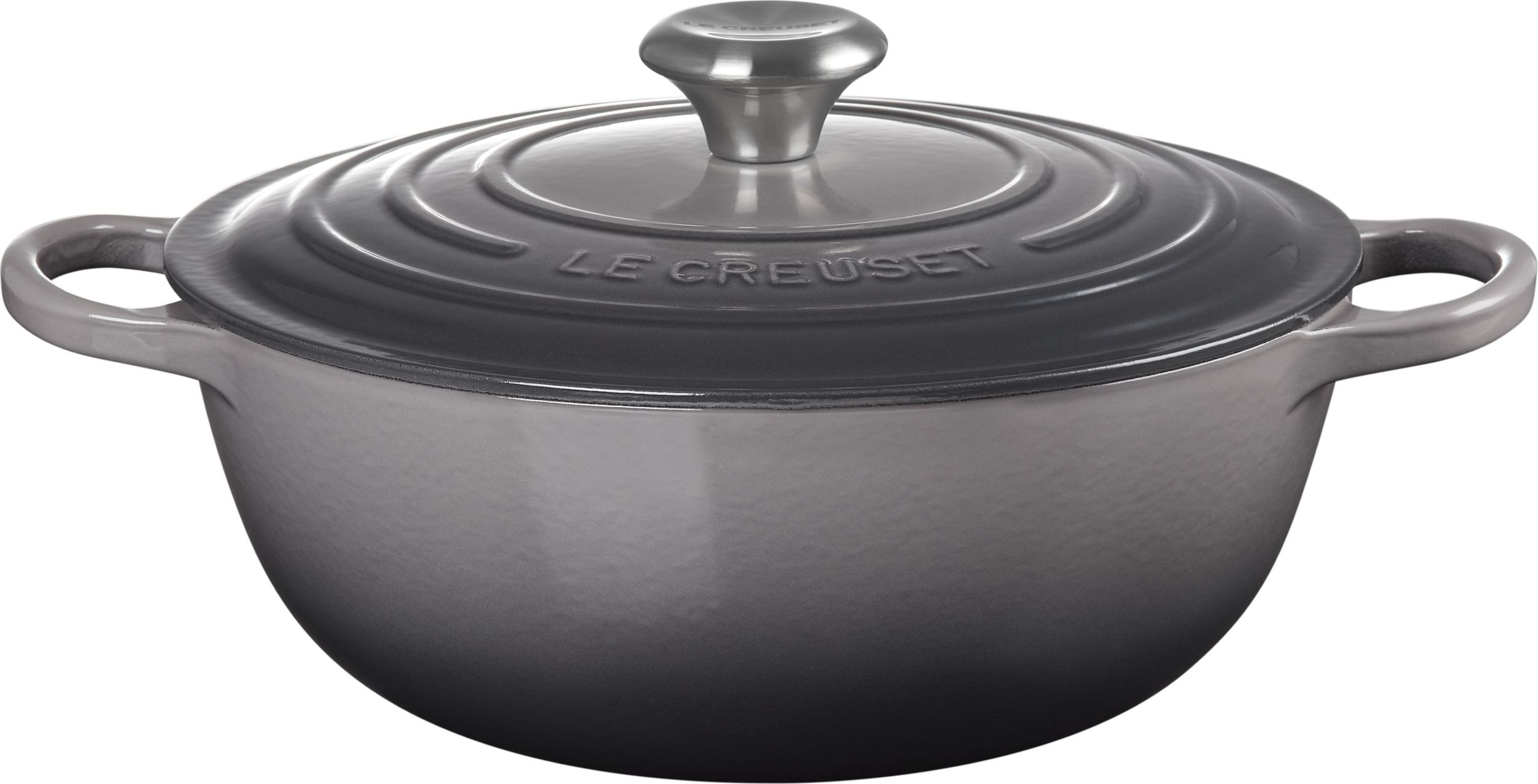 Garnek La Marmite Signature 28 cm szary