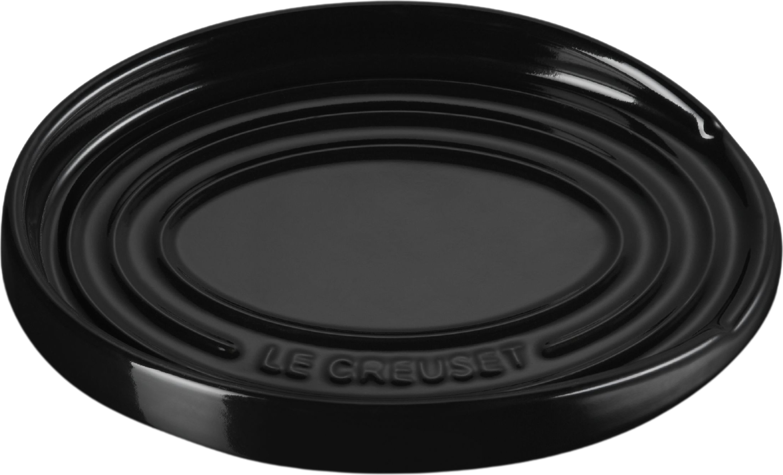 Podstawka pod łyżkę Le Creuset czarna