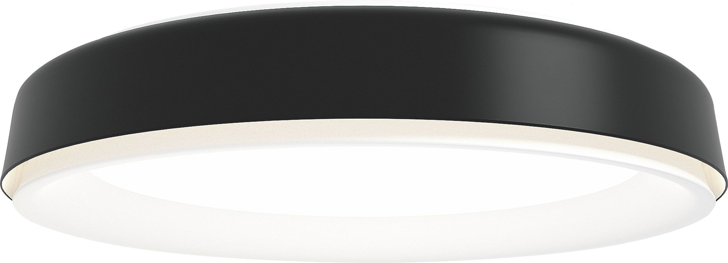 Plafon LP Grand Surface LED 3000K 58 cm czarny sterowanie oświetleniem Dali