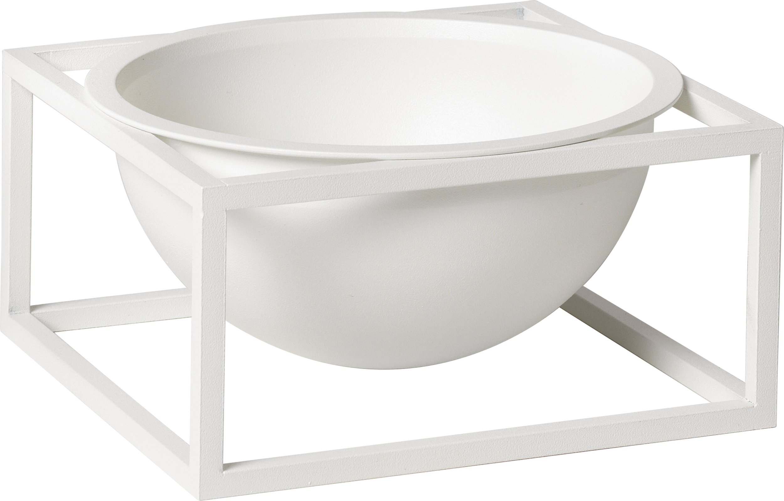 Miseczka Kubus centerpiece niska 7 cm biała