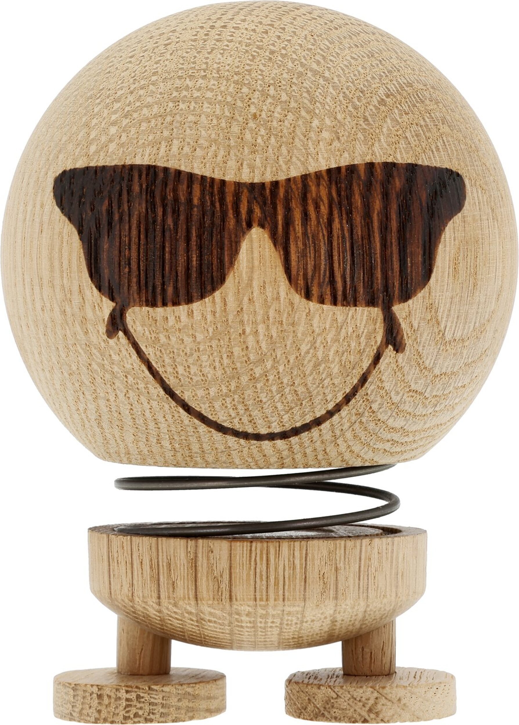 Figurka Smiley Cool M dąb