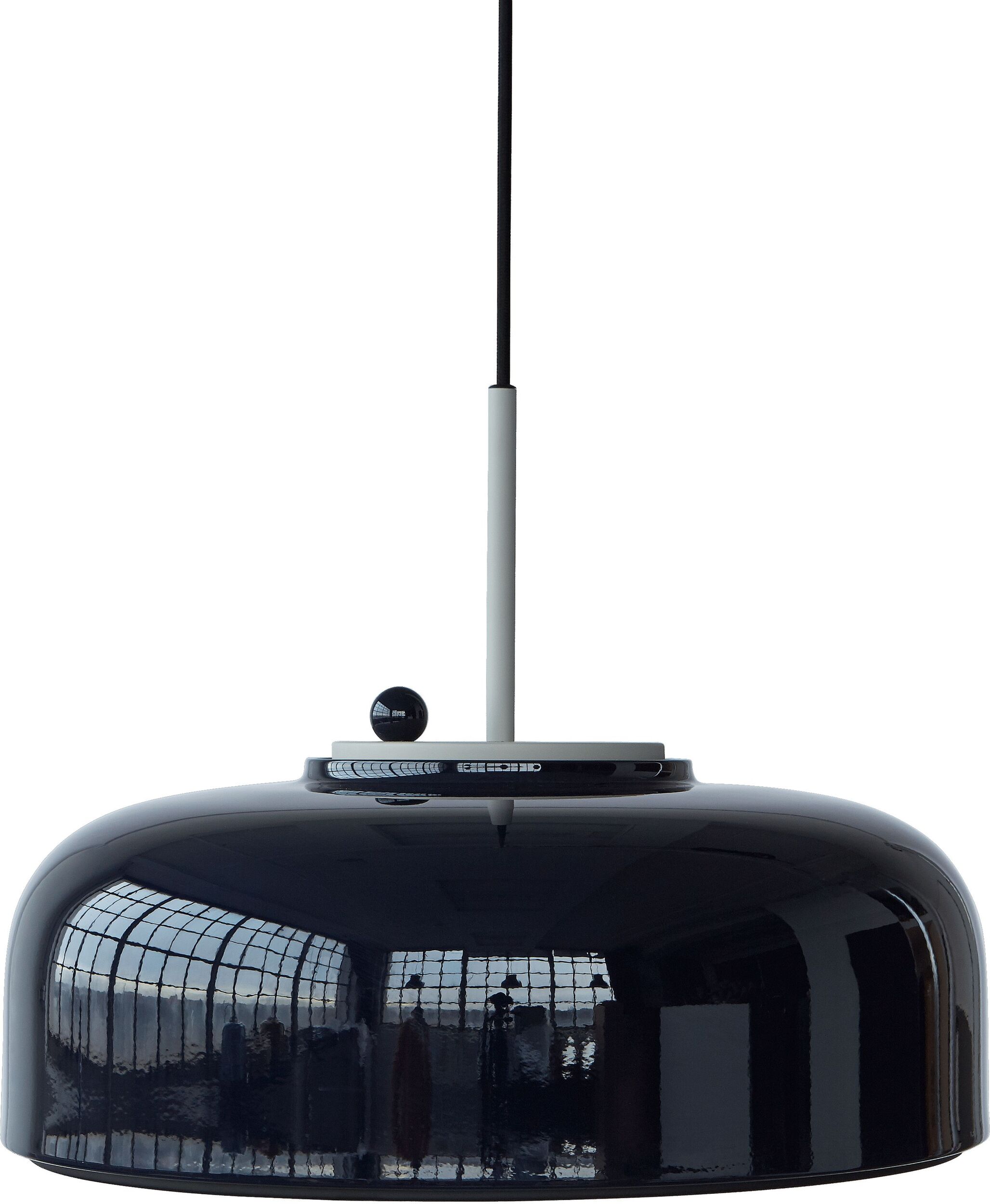 Lampa wisząca Podgy granatowa