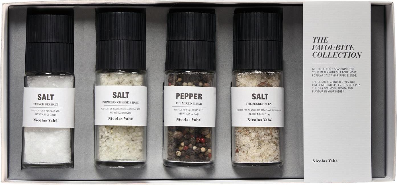 Sole i pieprz Nicolas Vahe w pudełku prezentowym 4 el.