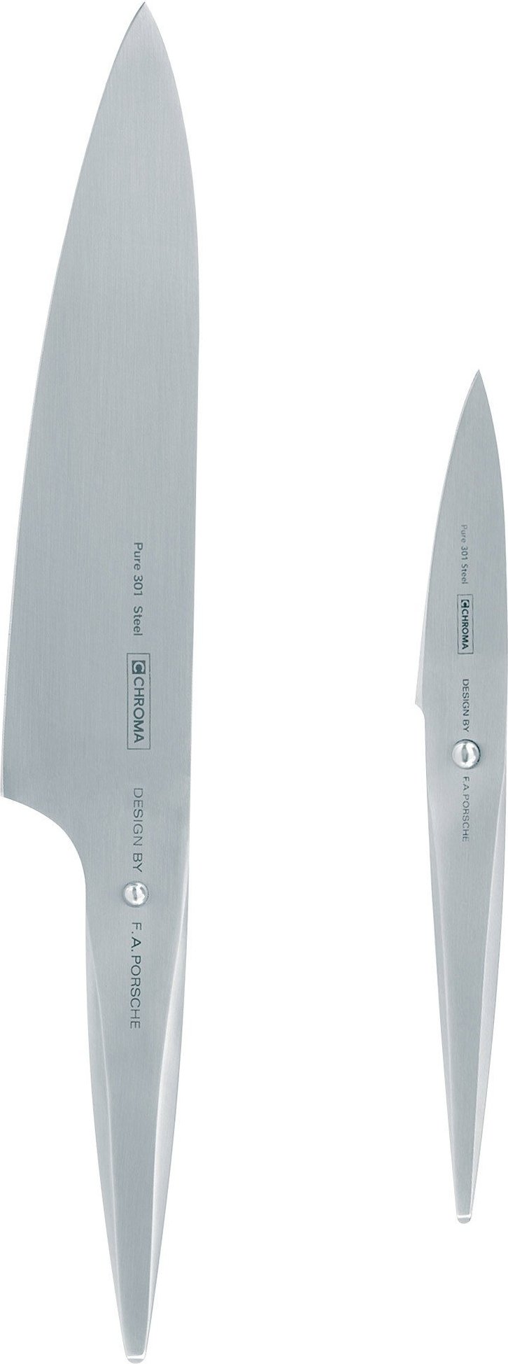 Nóż szefa kuchni i nóż do obierania Type 301 2 szt.