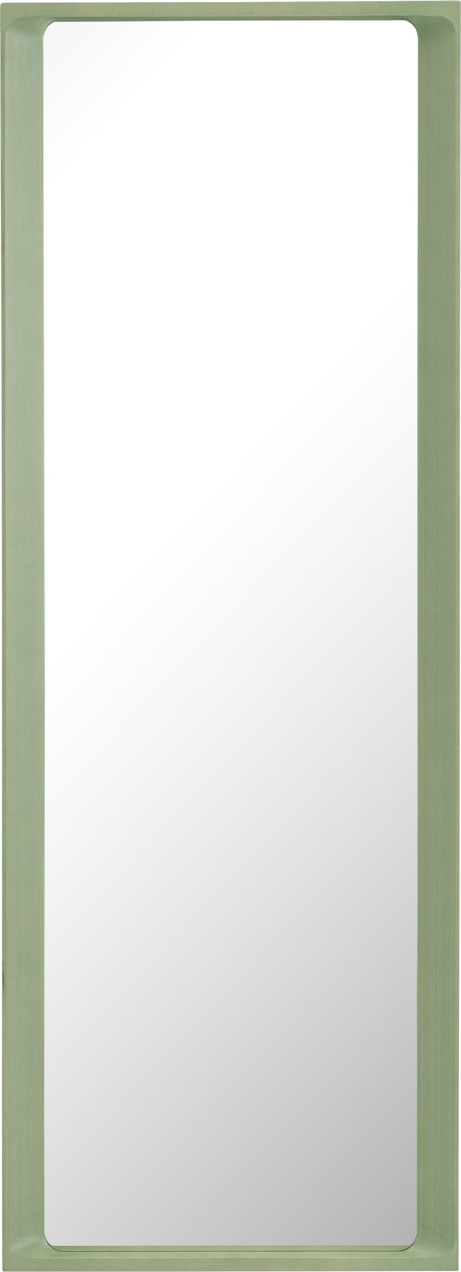 Lustro ścienne Arced 170 cm jasnozielone