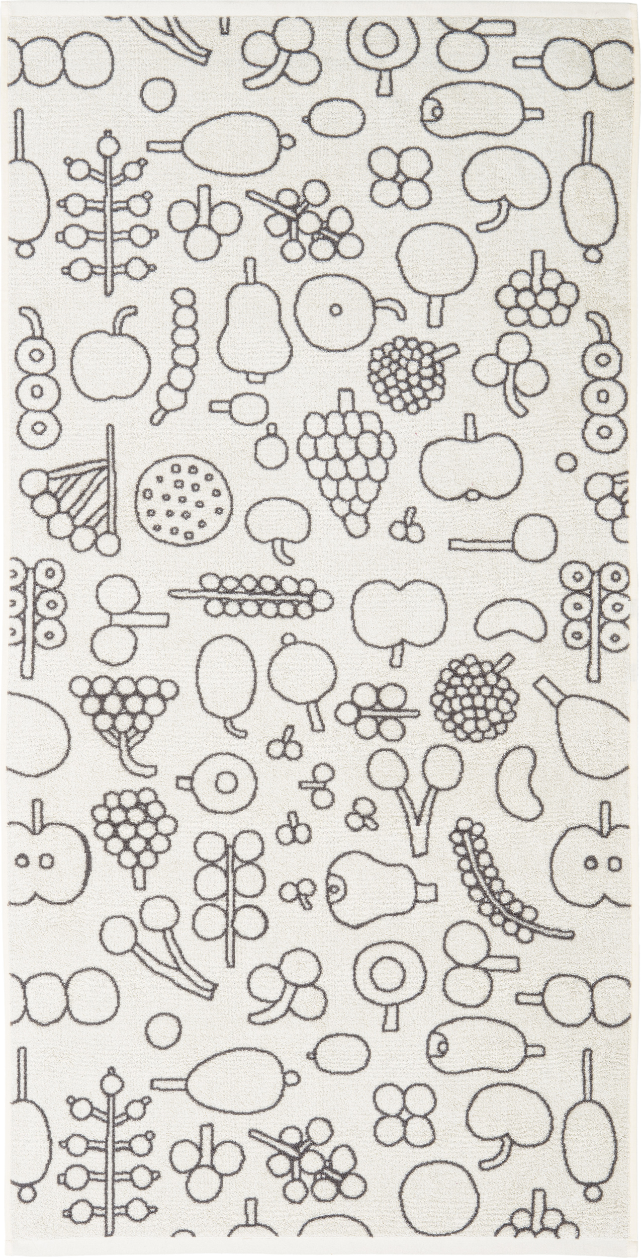 Ręcznik kąpielowy Oiva Toikka Frutta 70 x 140 cm szary