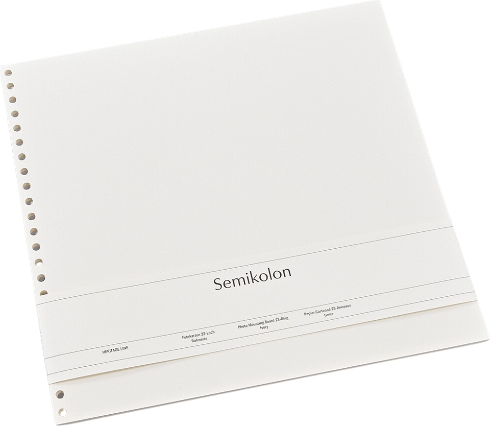 Strony uzupełniające do albumu na zdjęcia Photograph 23 Ring kość słoniowa 20 szt.