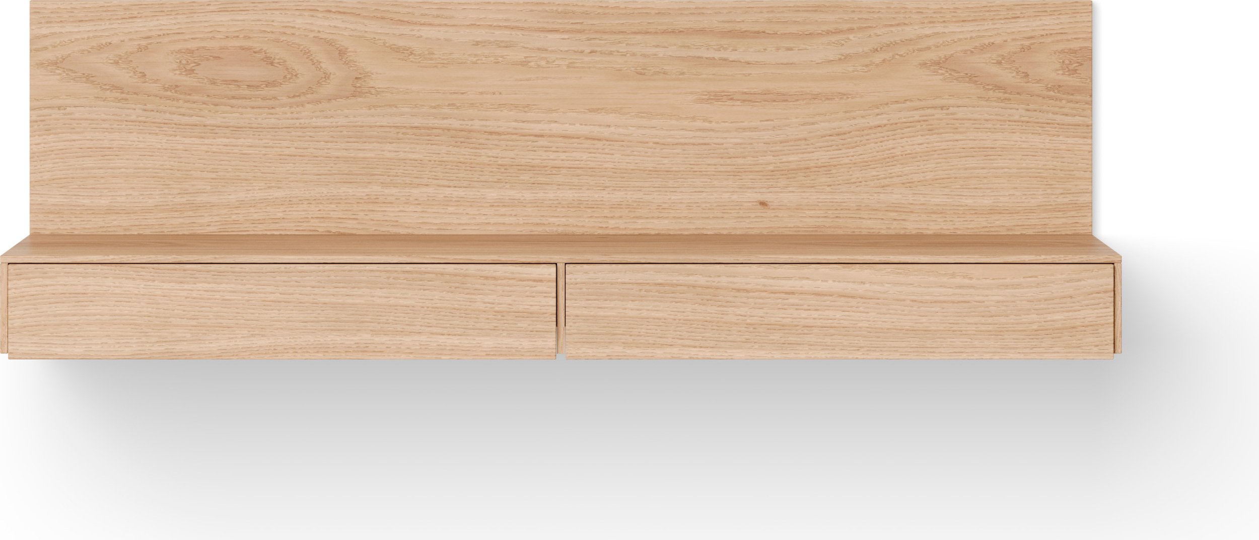 Konsola wisząca Tana Media 130 cm dąb naturalny