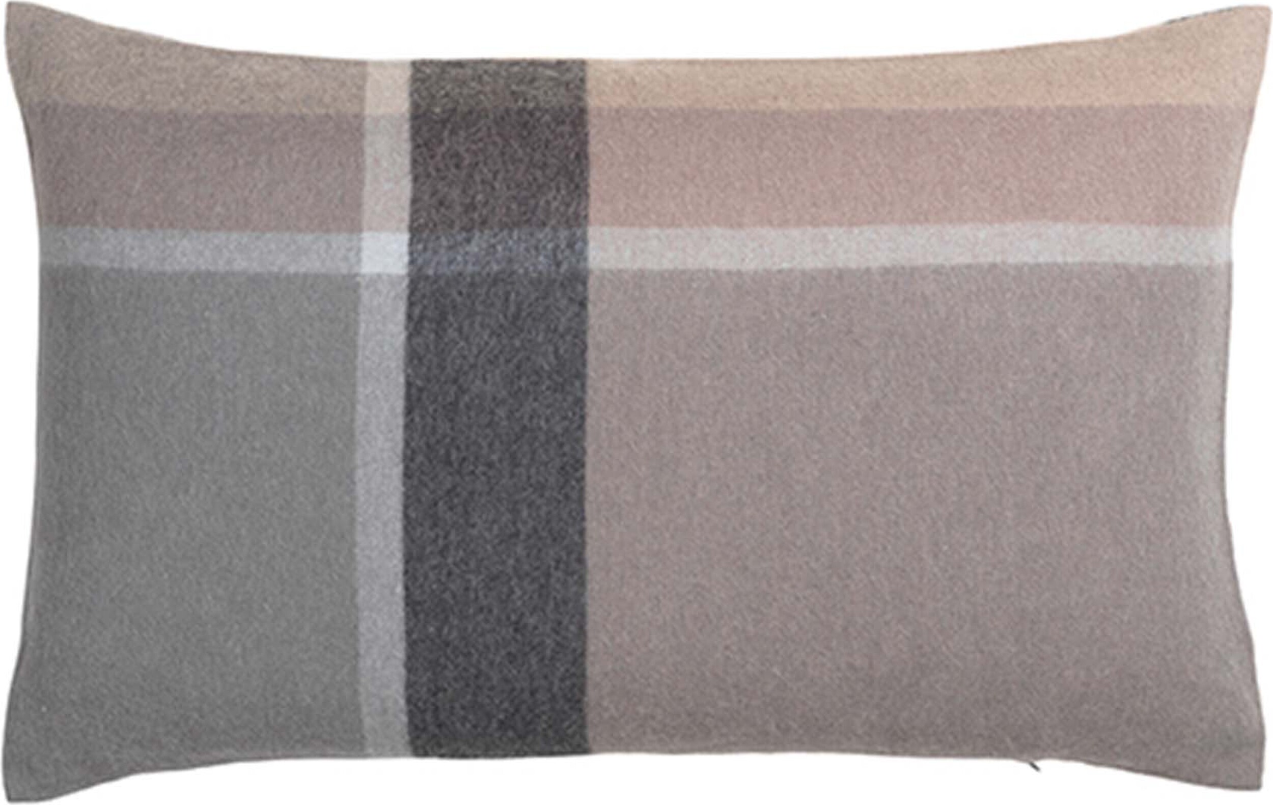 Poszewka dekoracyjna Manhattan 40 x 60 cm szaro-beżowa