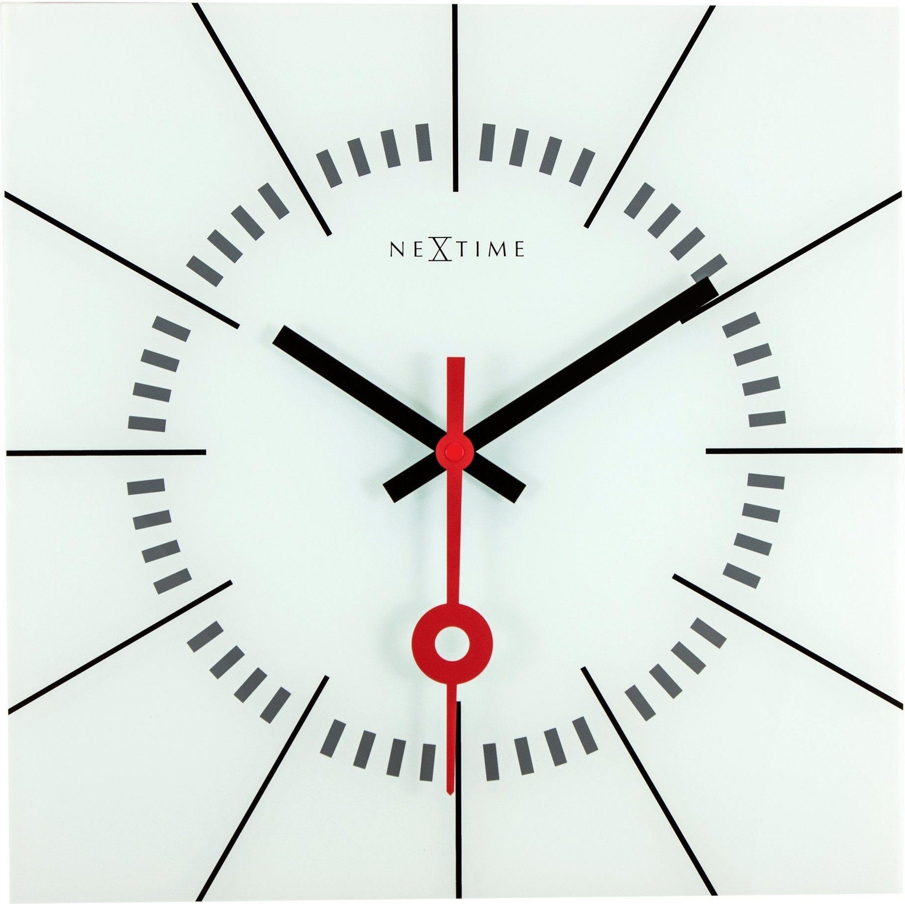 Zegar ścienny Stazione biały