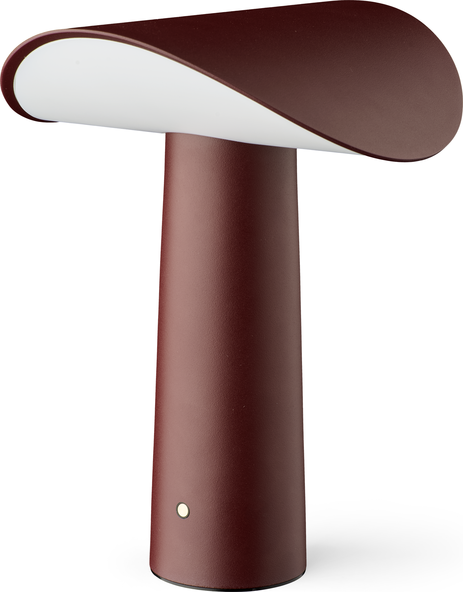 Lampa stołowa bezprzewodowa Lium burgundowa