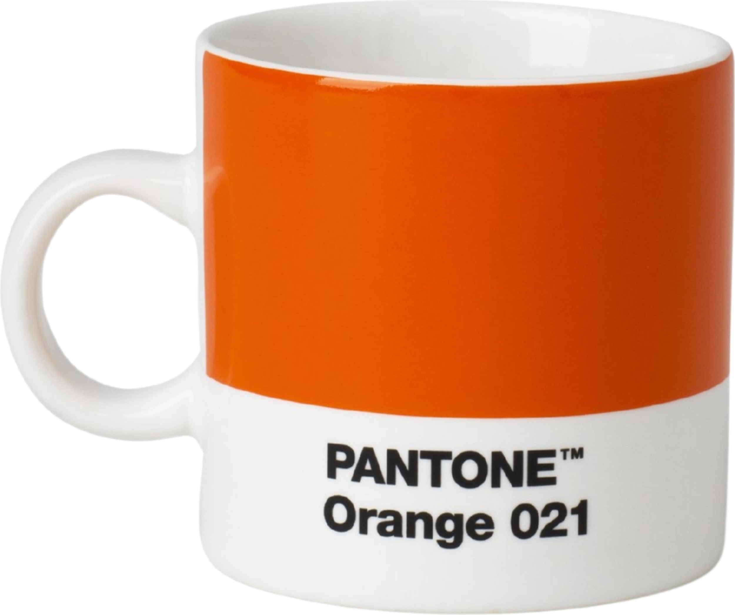 Kubek do espresso Pantone 120 ml pomarańczowy