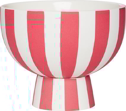 Miska Toppu 12,6 cm czerwono-biała