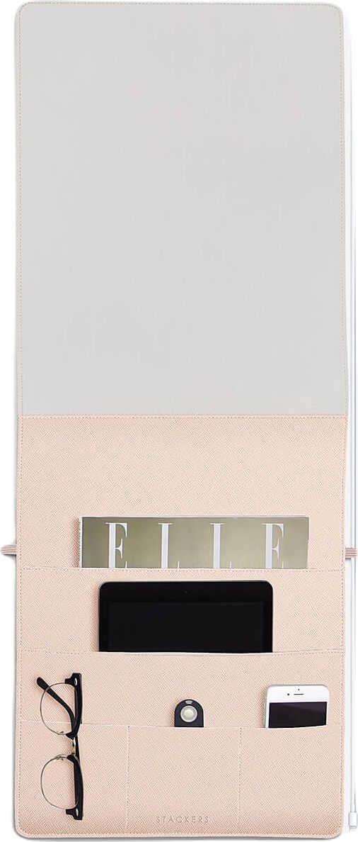 Organizer wieszany na łóżko Stackers S różowy