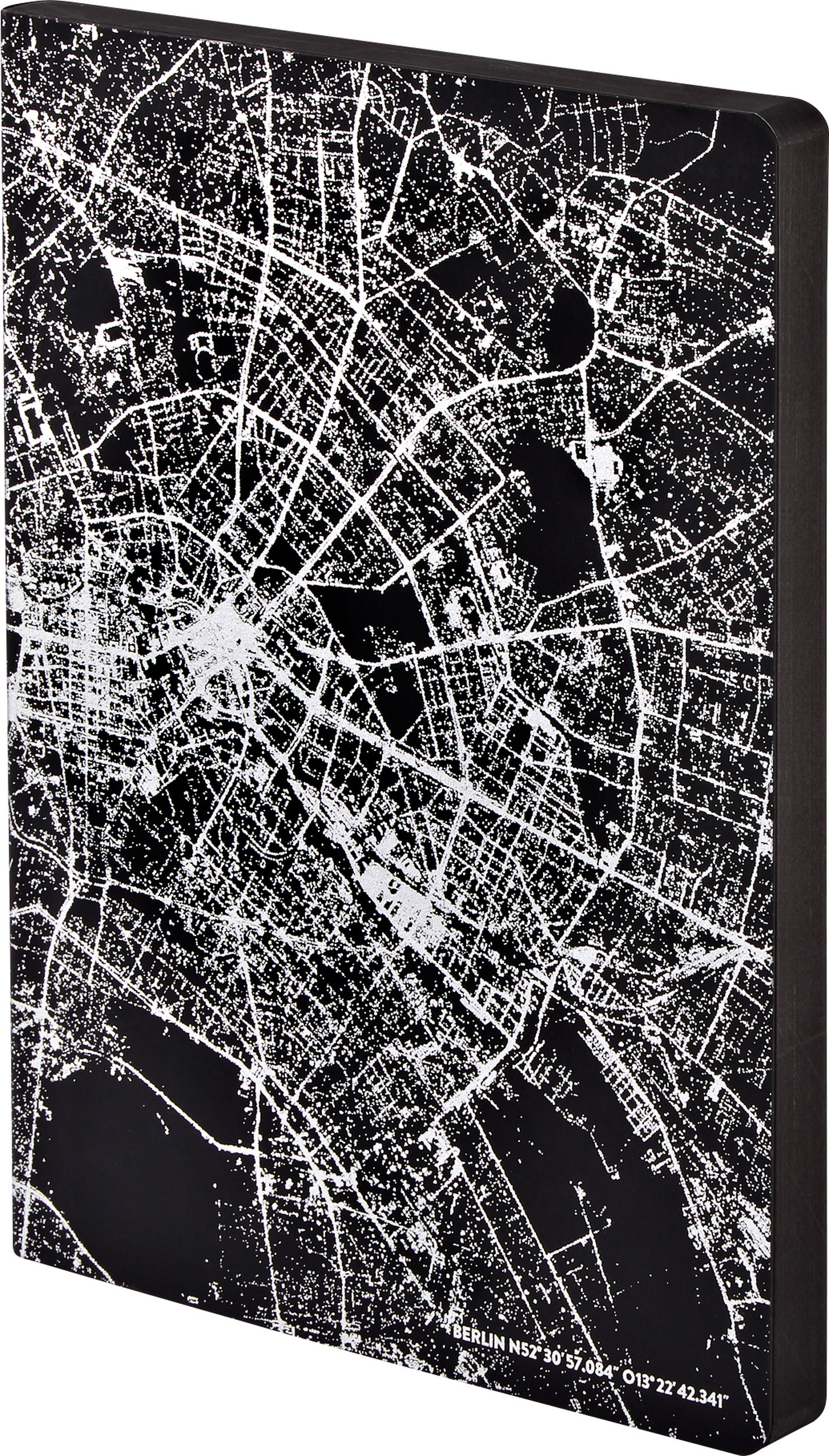 Notes w kropki Nightflight Light Berlin L 176 stron 120 g/m²