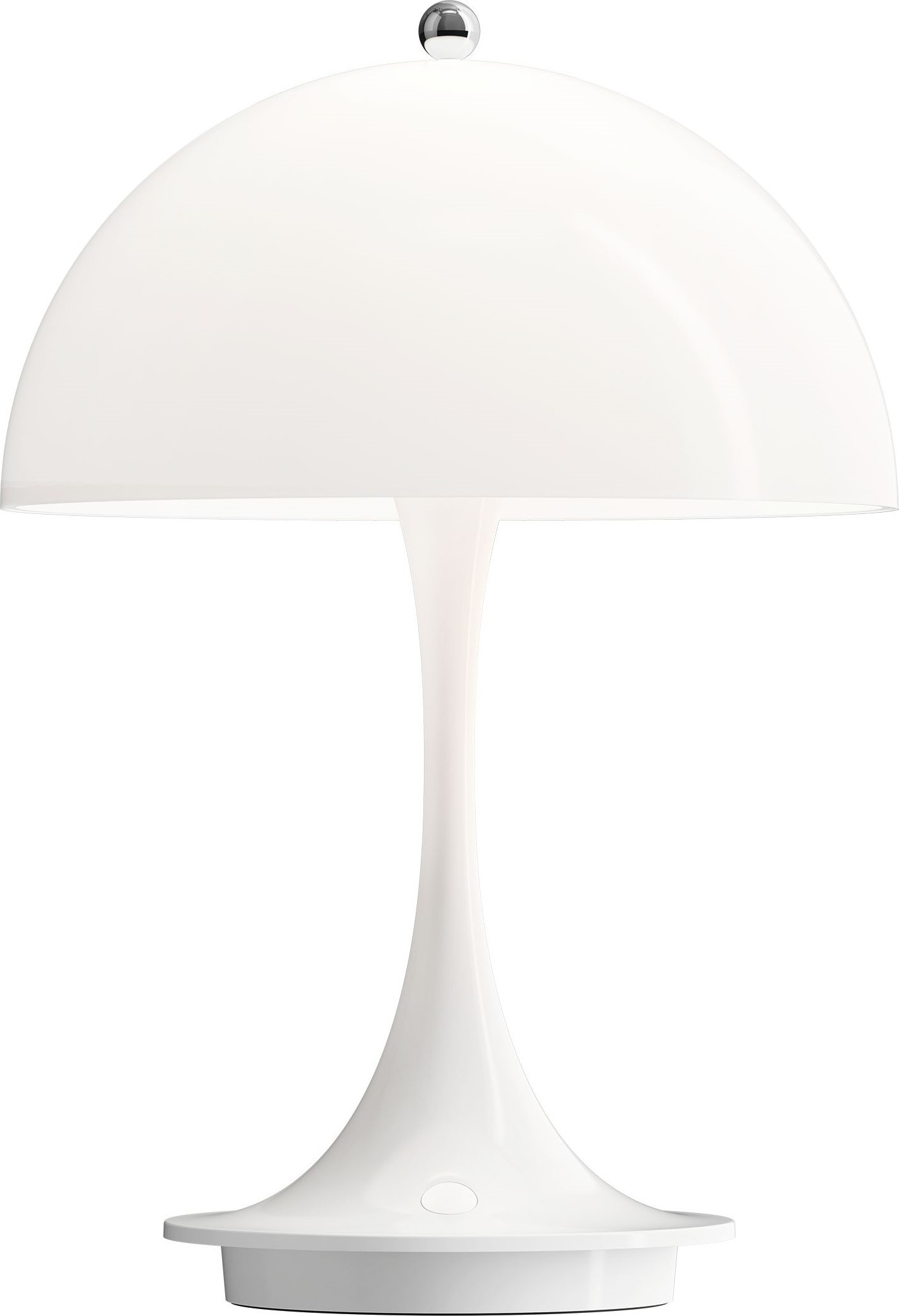 Lampa bezprzewodowa Panthella opal z ładowaniem indukcyjnym