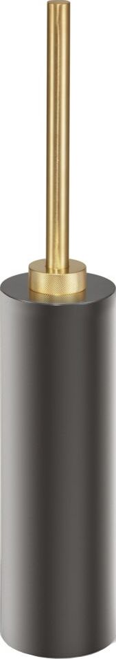 Szczotka do WC Club ciemny metal mat-złota
