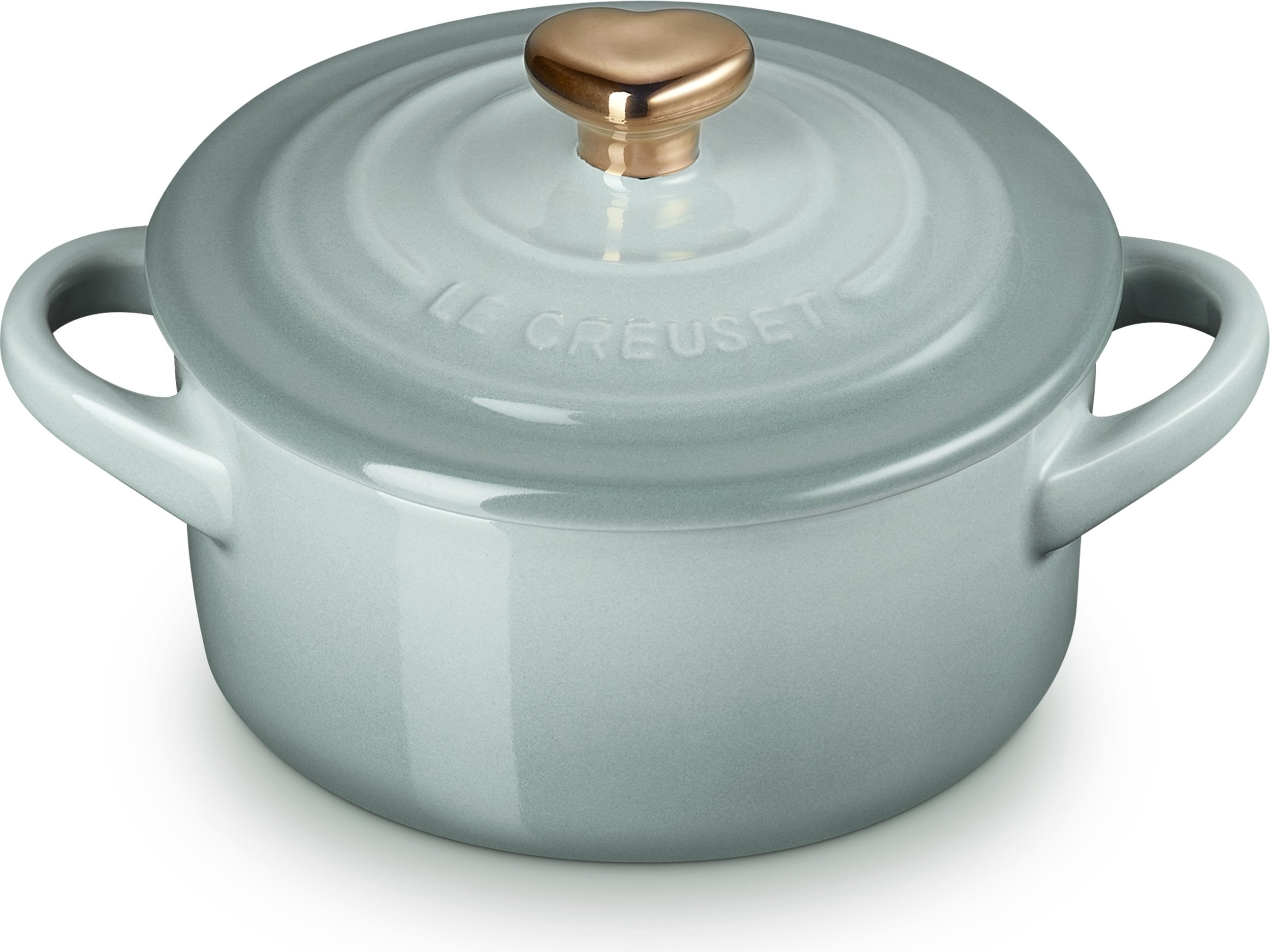 Naczynie do zapiekania i serwowania Mini Cocotte Heart 250 ml sól morska