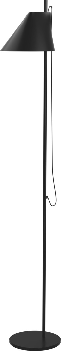 Lampa podłogowa Yuh LED 2700K czarna