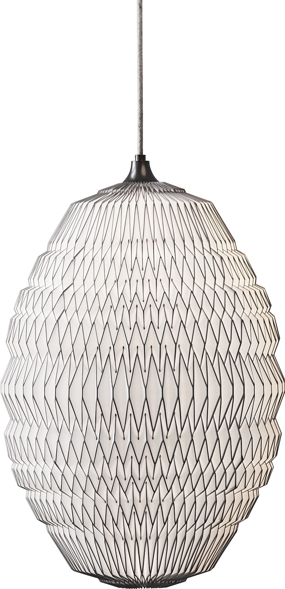 Lampa wisząca Caleo 2 biało-brązowa