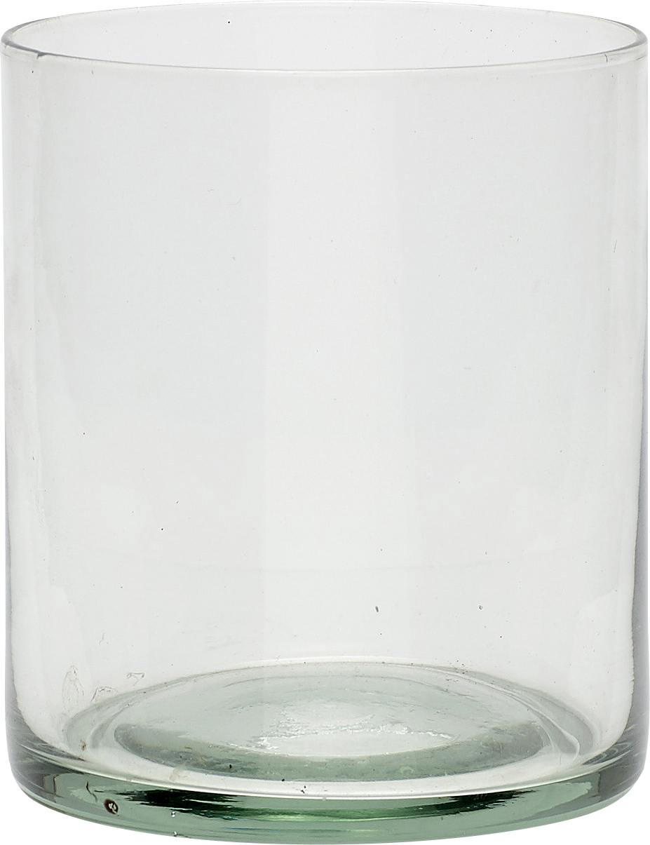 Świecznik na tealighty Hübsch zielony szklany