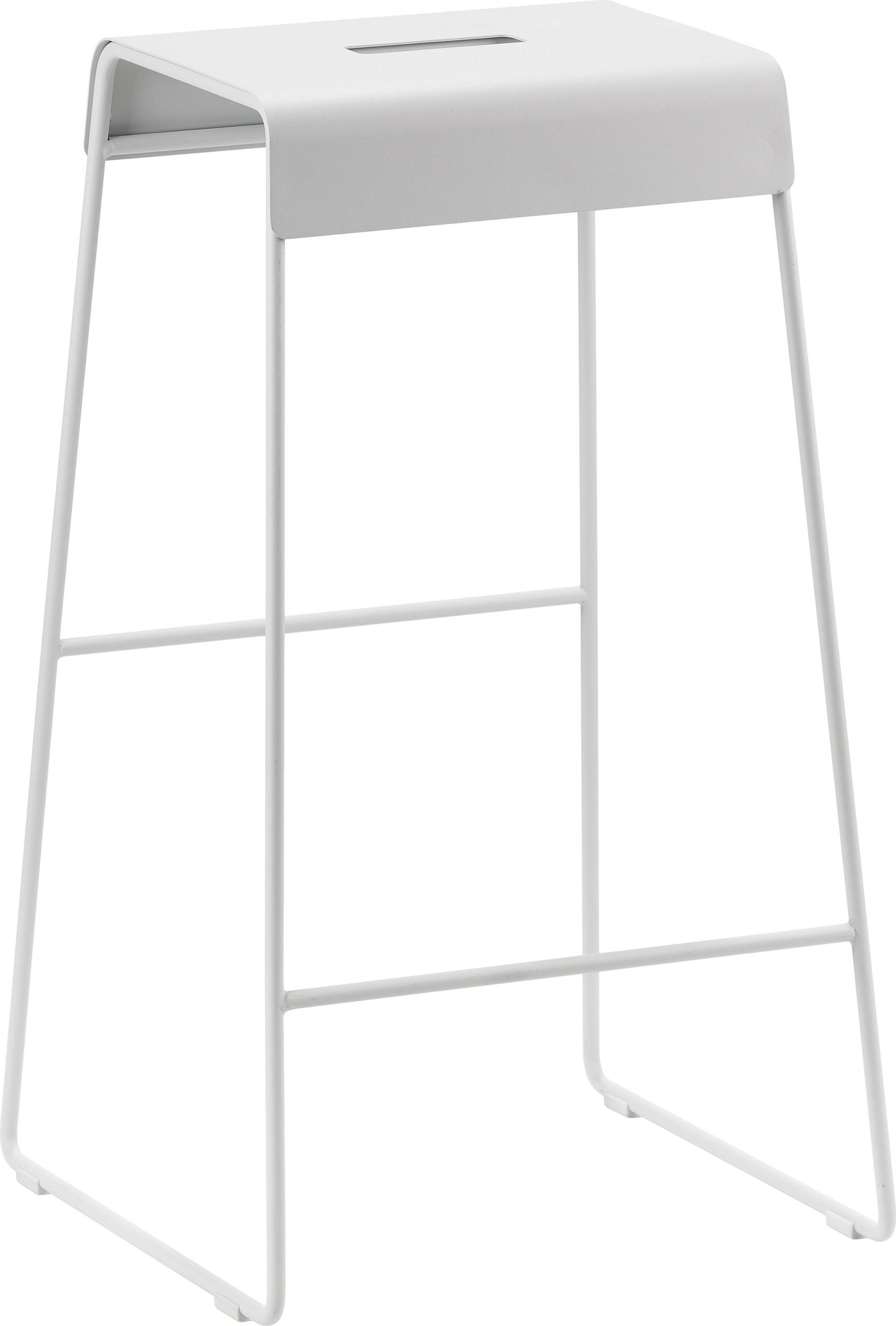 Stołek barowy A-Stool jasnoszary