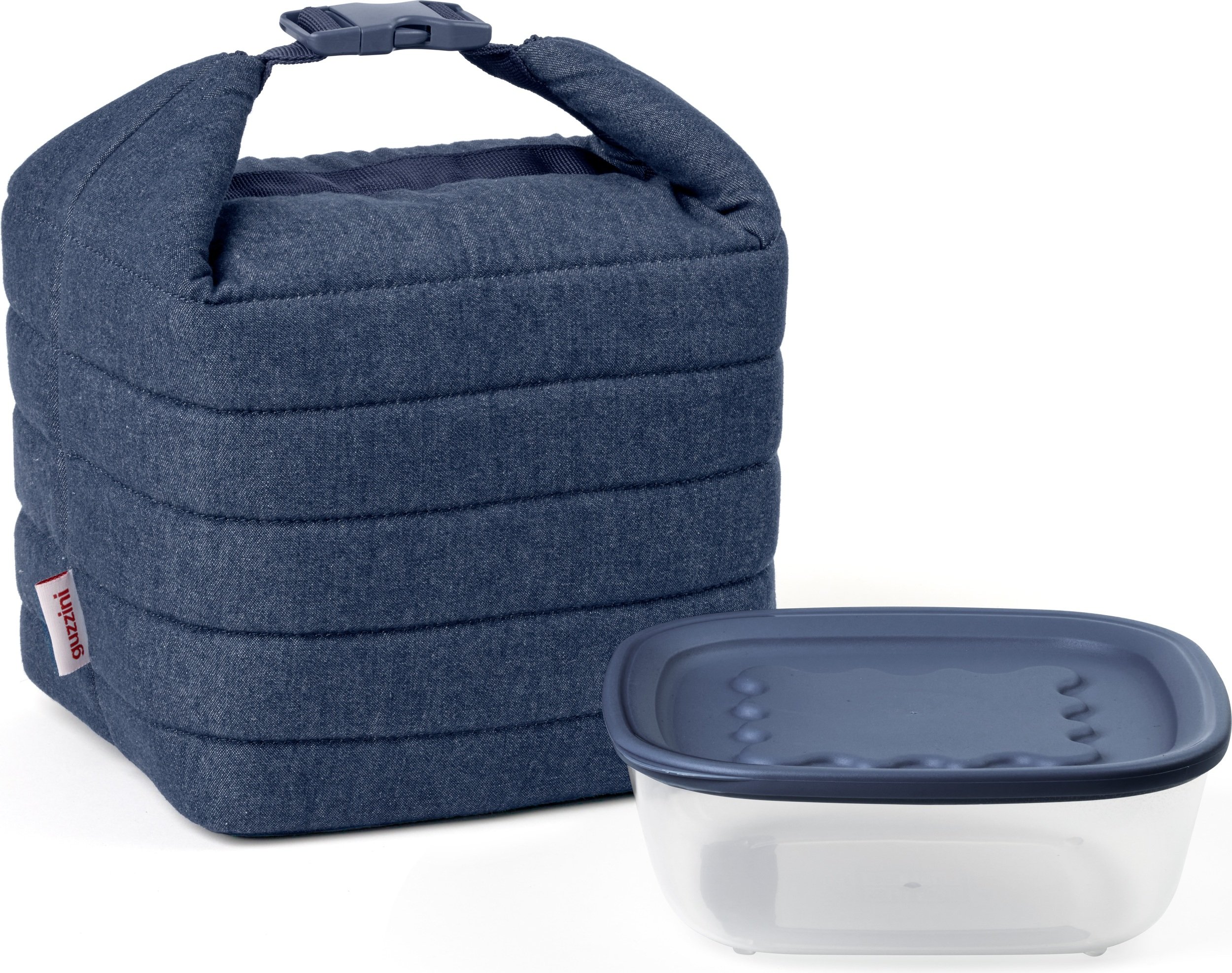 Torba termiczna z pojemnikiem On The Go ciemnoniebieska