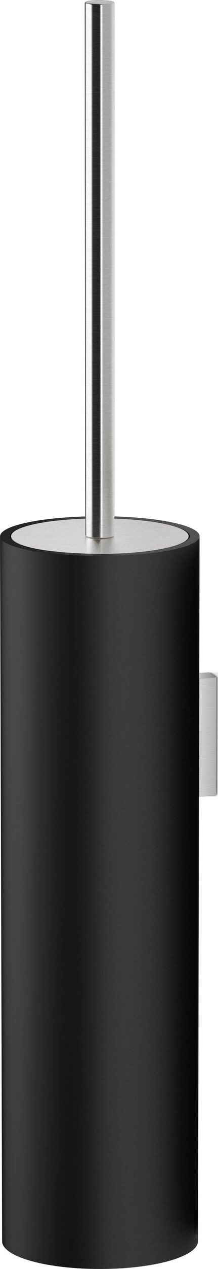 Szczotka do WC Stone stal matowa-czarny ścienna