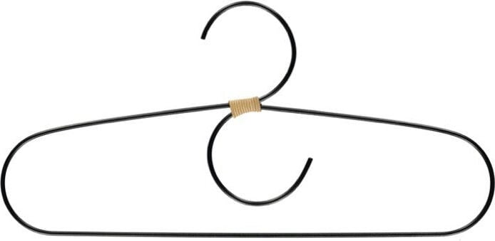 Wieszaki na ubrania Fuku czarne 2 szt.