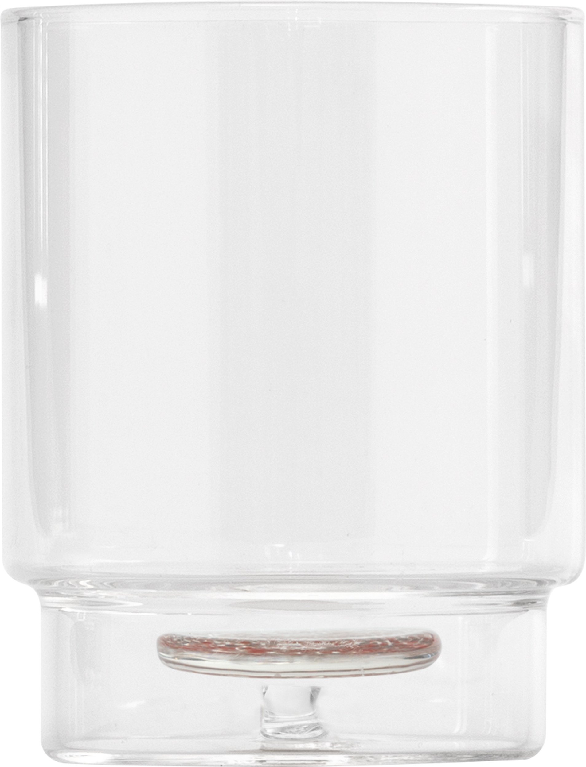 Szklanka Teca Terrazzo 350 ml czarno-żółta