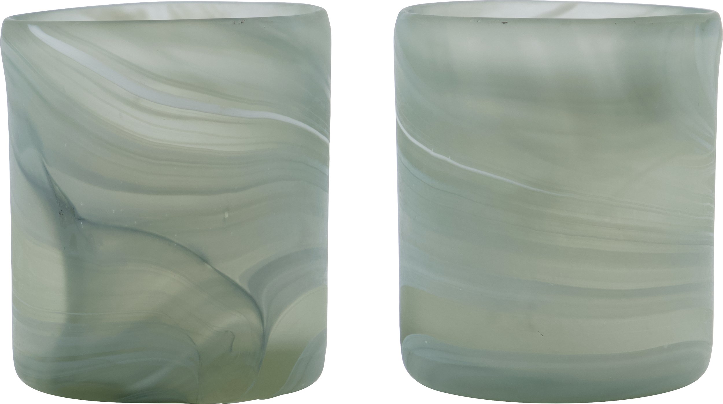 Świeczniki na tealighty Kae szare 2 szt.