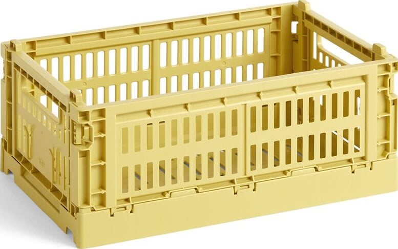 Kosz do przechowywania Hay Colour Crate S żółty